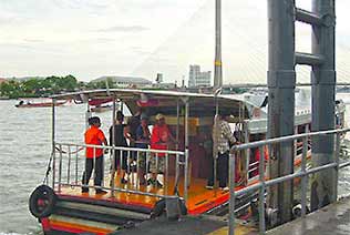 Balade en bateau sur le Chao Phraya