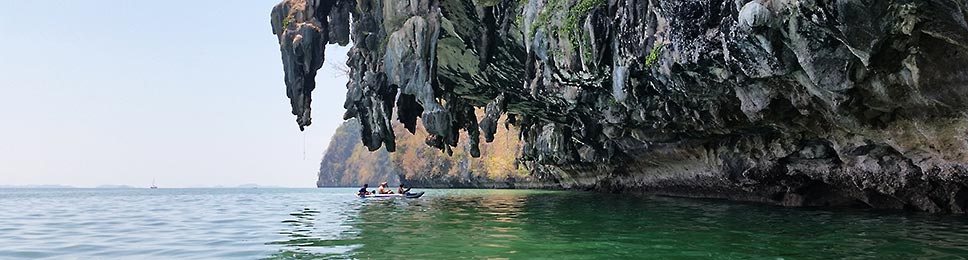 Excursion en canoe Phang Nga