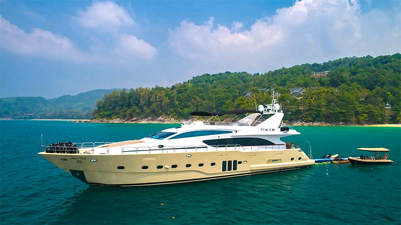 Joli yacht à louer en Thailande