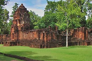Temple Khmer Prasat Muang Singh