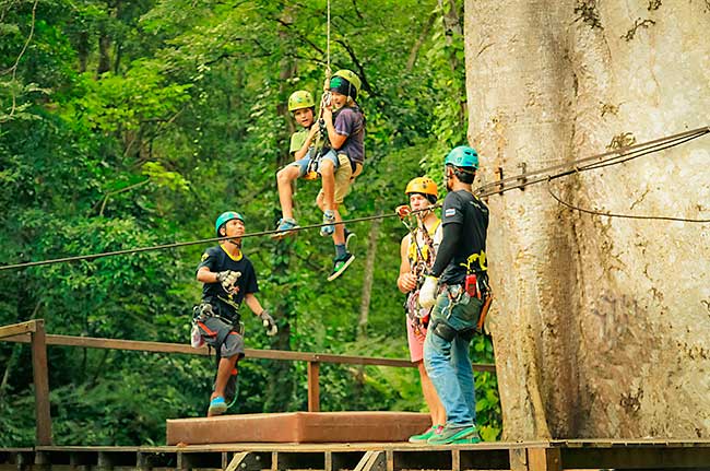 Excursion tyrolienne à Phuket