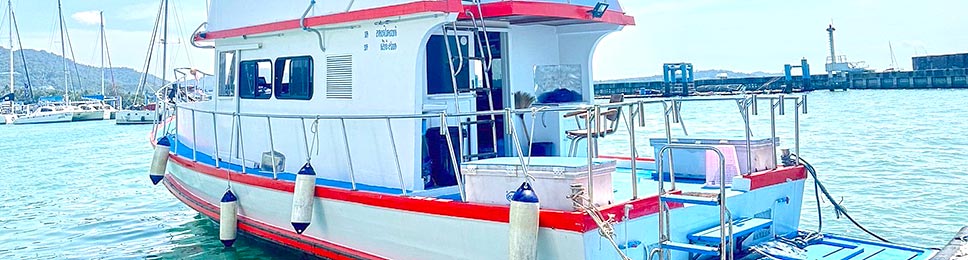 Location d'un bateau de pêche au gros à Phuket