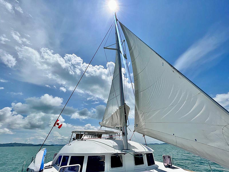 Location voilier en Mer Andaman