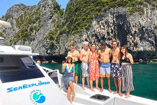 Location catamaran Phuket