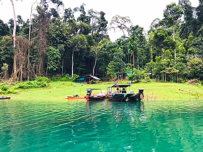 Balade sur le lac Cheow Lan