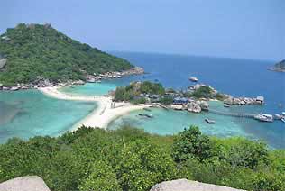 Île de Koh Nang Yuan circuit à Samui