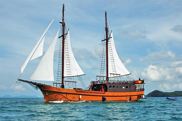 Birmanie location bateau privé