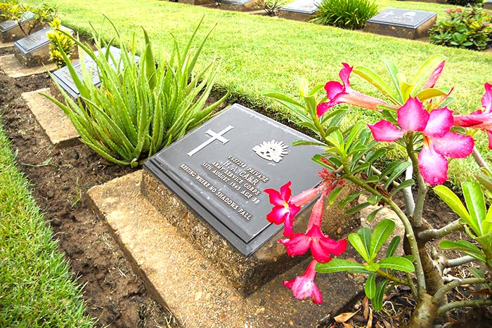 Cimetière militaire détails