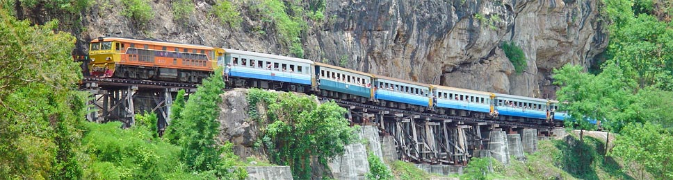 Excursion d'une journée au Pont de la Rivière Kwai / Kanchanaburi