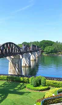 Découverte du Pont de la Rivière Kwai depuis Bangkok