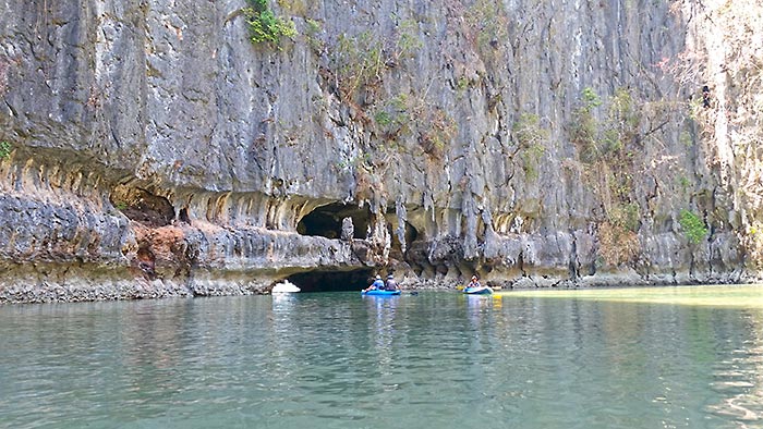 Excursion à Phang Nga en canoë