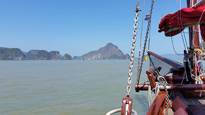 Excursion d'une journée en jonque avec guide francophone Phuket