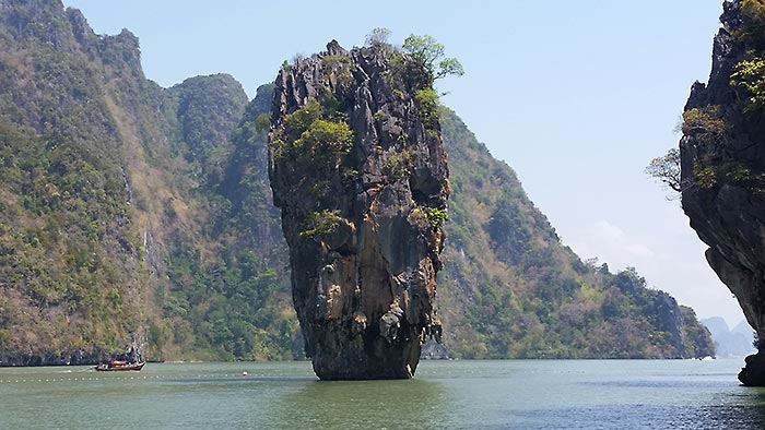 Excursion d'une journée en jonque chinoise dans la Baie de Phang Nga