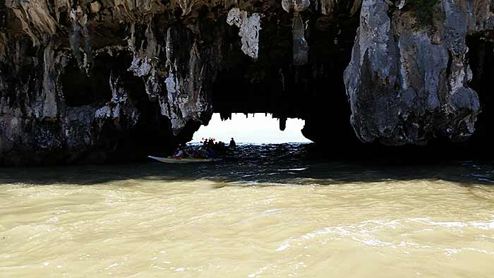 Excursion à Phang Nga à bord de la June Bahtra