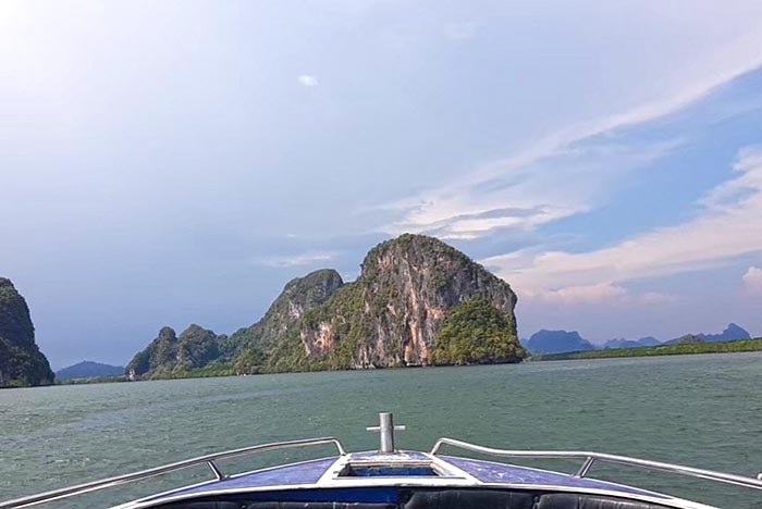 Speedboat à Phang Nga