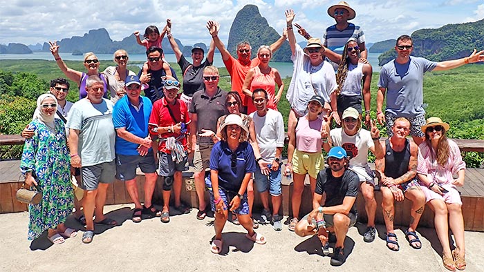 Phang Nga en speedboat depuis Khao Lak avec guide francophone