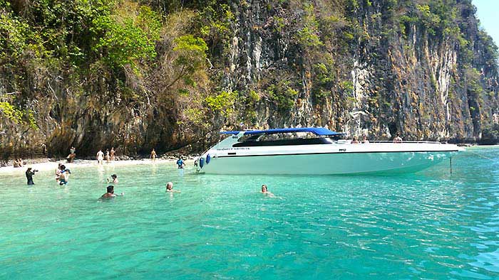 Excursion à Phi Phi avec guide francophone