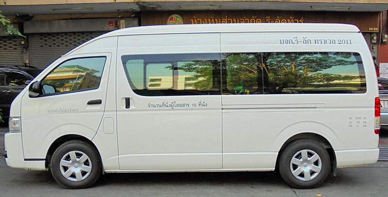 Location minibus Bangkok guide francophone