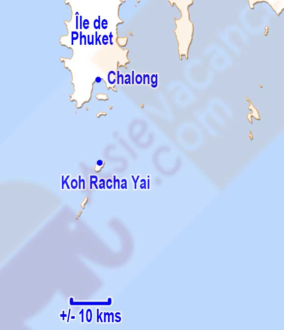 Carte pêche au gros à Phuket