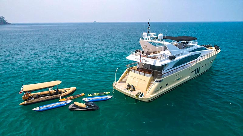 Phuket louer un yacht à la journée
