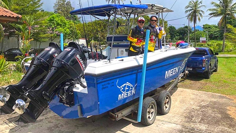 Bateau bon marché pour la pêche à Phuket