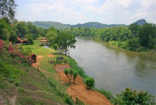 Rivière Kwai balade en canoë