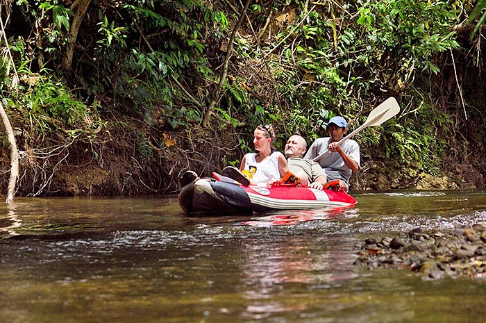 Canoe à Khao Sok