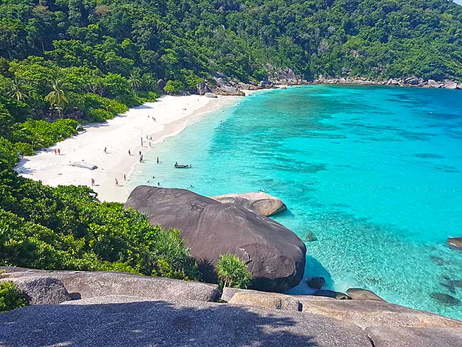 Excursion aux Similan en speedboat