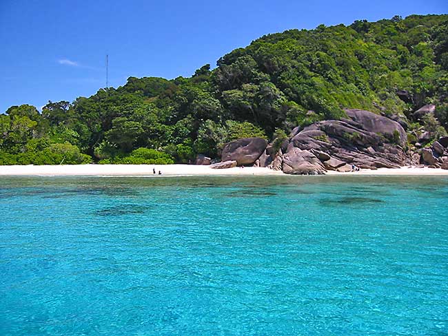 Excursion aux Similan en vedette rapide